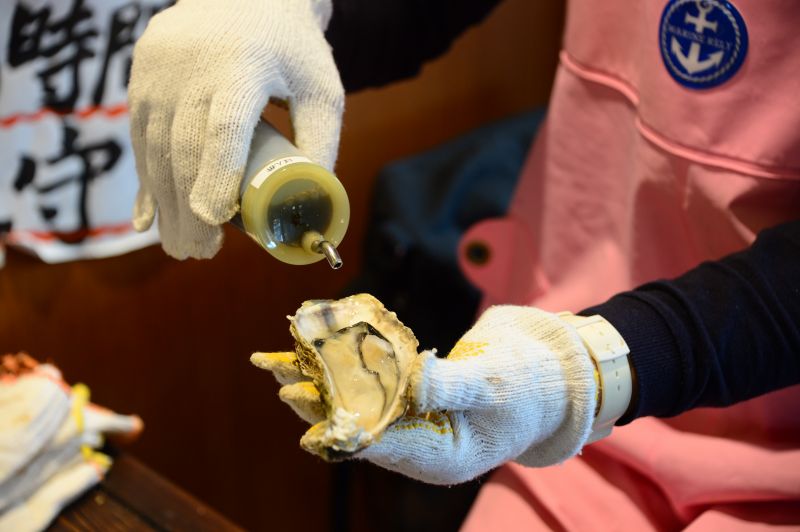 hàu Sanriku Kakigoya Gorogoro Ichiba